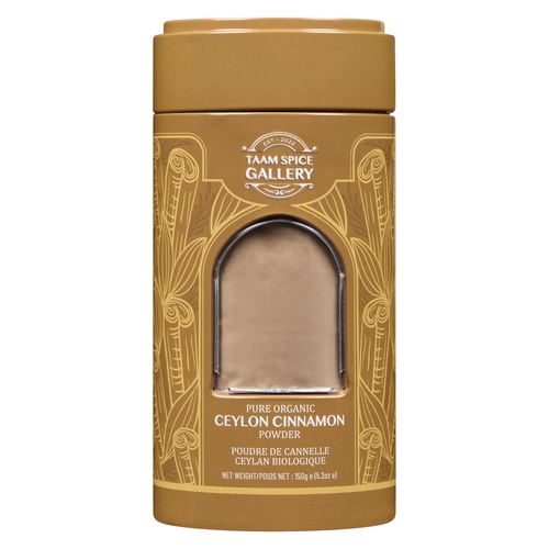 Taam Spice Gallery - Organic Premium Ceylon Cinnamon Powder 150g, 1 Each
