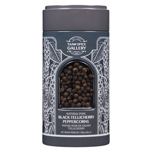Taam Spice Gallery - Pure Telicherry Black Peppercorns 230g