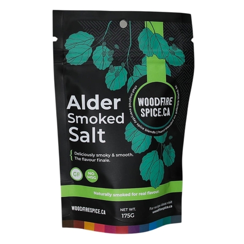 Woodfire Spice - Alder Smoked Salt 175g, 1 Each