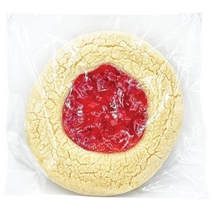 Laughing Daughters - Gluten Free Shortbread Cookie - Raspberry 59g, 1 Each