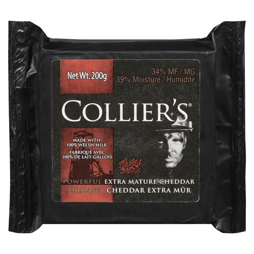 Collier's Extra Mature Welsch Cheddar 200g