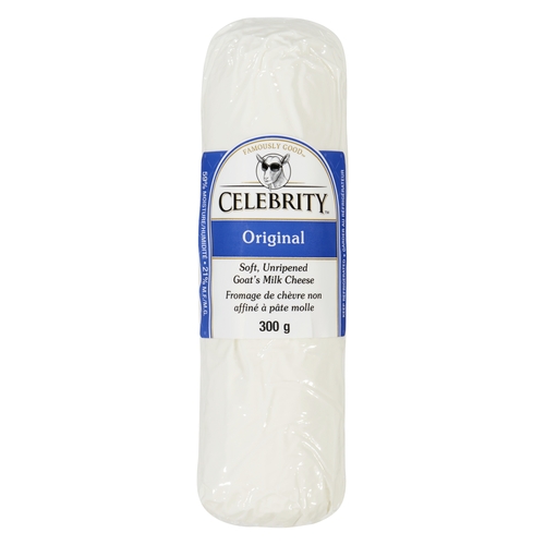 Celebrity - Soft Goat's Milk Cheese - Original 300g, 1 Each