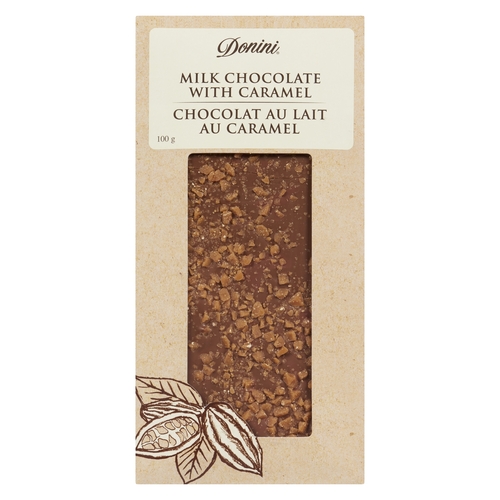 Donini - Milk Chocolate & Caramel 100g, 1 Each