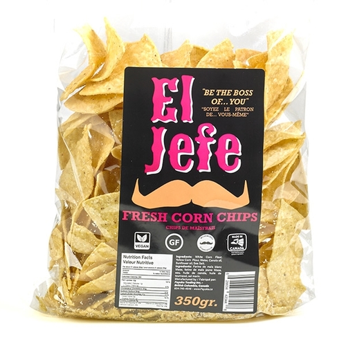 El Jefe - Fresh Corn Chips 350g, 1 Each