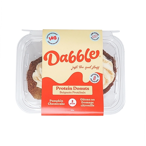 Dabble Protein Donuts - Pumpkin Cheesecake 2 Pack 280g, 1 Each
