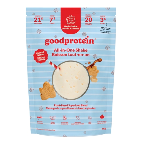 GoodProtein - All-in-One Shake - Maple Cookie 440g, 1 Each