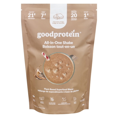 GoodProtein - All-in-One Shake - Chocolate Fudge 440g, 1 Each