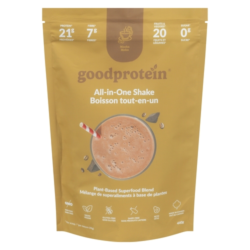 GoodProtein - All-in-One Shake - Mocha 440g, 1 Each