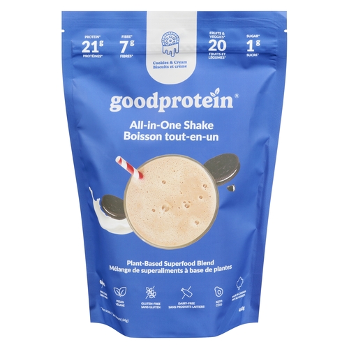 GoodProtein - All-in-One Shake - Cookies & Cream 440g, 1 Each