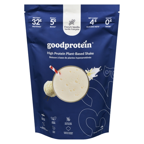 Good Protein - High Protein Plant-Based Shake - French Vanilla 470g, 1 Each