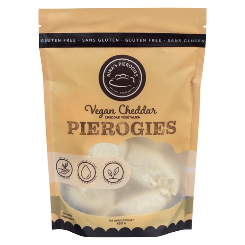 Nina's Pierogies - Vegan Cheddar 450g
