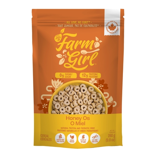 Farm Girl Cereal - Honey Os 280g, 1 Each