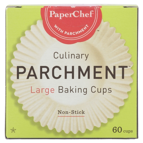 PaperChef - Culinary Parchment Baking Cups - Large 60pk, 1 Each