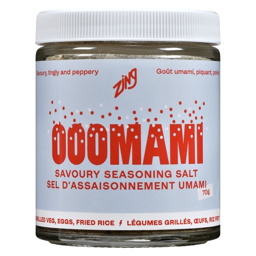 Zing Ooomami - Savoury Seasoning Salt - Mild 70g, 1 Each