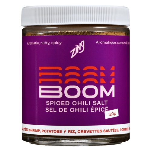 Zing - Boom Spiced Chili Salt - Medium 120g, 1 Each