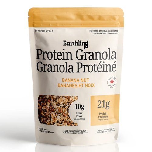 Earthling Foods Protein Granola - Banana Nut 300g, 1 Each