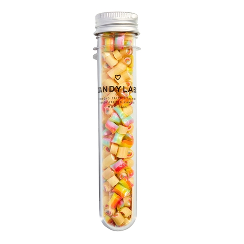 Candylabs Artisanal Hard Candy Tube - Rainbow Peach 30g, 1 Each