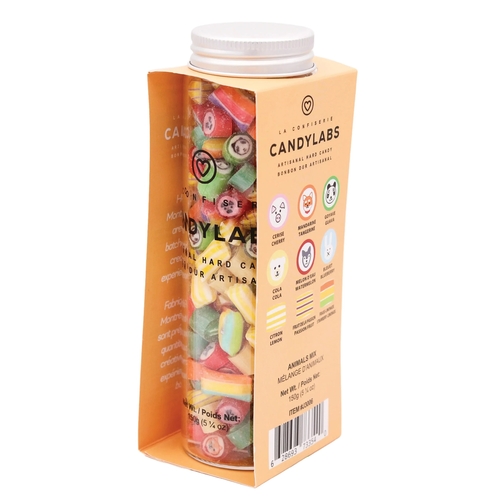 Candylabs Artisanal Hard Candy Jar - Animal Fruit Mix 150g, 1 Each