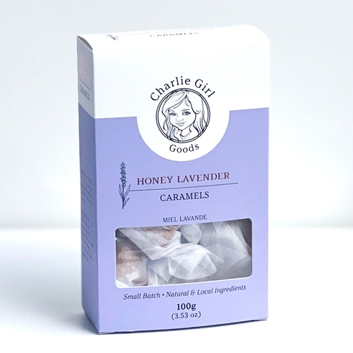 Charlie Girl Goods - Caramels - Honey Lavender 100g