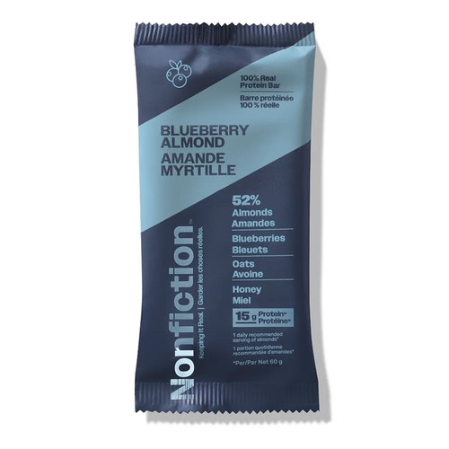 Nonfiction Protein Bar - Blueberry Almond 60g, 1 Each