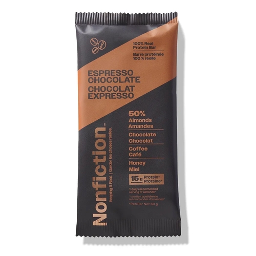 Nonfiction Protein Bar - Espresso Chocolate 60g, 1 Each