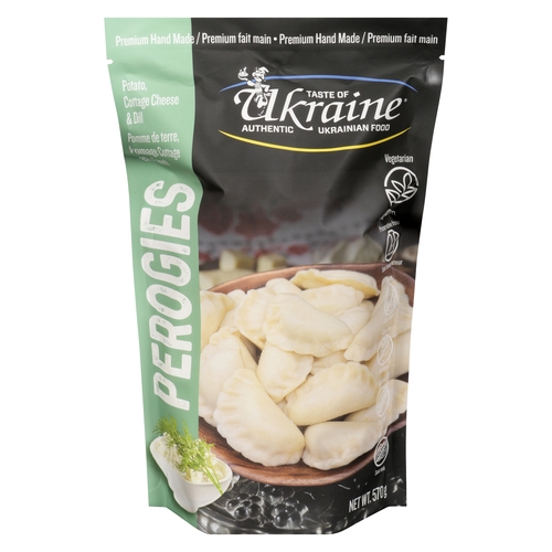 Taste of Ukraine - Perogies - Potato, Cottage Cheese & Dill 570g, 1 Each