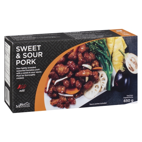 Rocky Mountain - Sweet & Sour Pork 650g, 1 Each