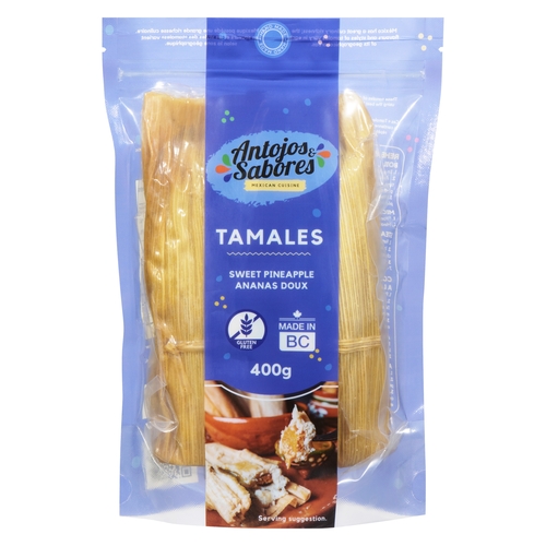 Antojos & Sabores - Tamales - Sweet Pineapple 2's 304g, 1 Each