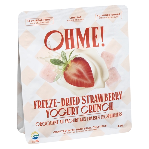 OHME! Freeze-Dried Strawberry Yogurt Crunch 44g