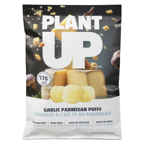 Plant Up - Garlic Parmesan Puffs 100g