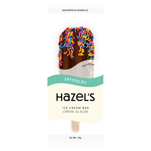 Hazel's - Ice Cream Bar - Sprinkles 95g