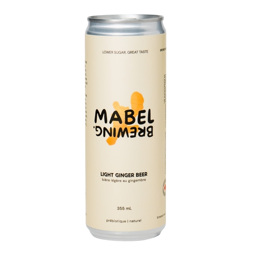 Mabel Brewing - Light Ginger Beer 4/355ml, 1 Each