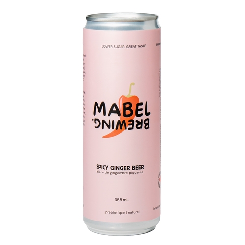 Mabel Brewing - Spicy Ginger Beer 355ml, 1 Each