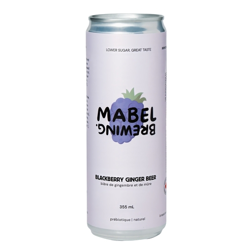 Mabel Brewing - Blackberry Ginger Beer 4/355ml, 1 Each