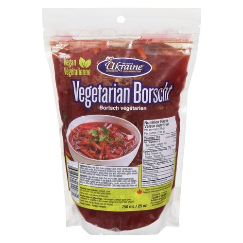 Taste of Ukraine - Vegetarian Borscht 750ml, 1 Each