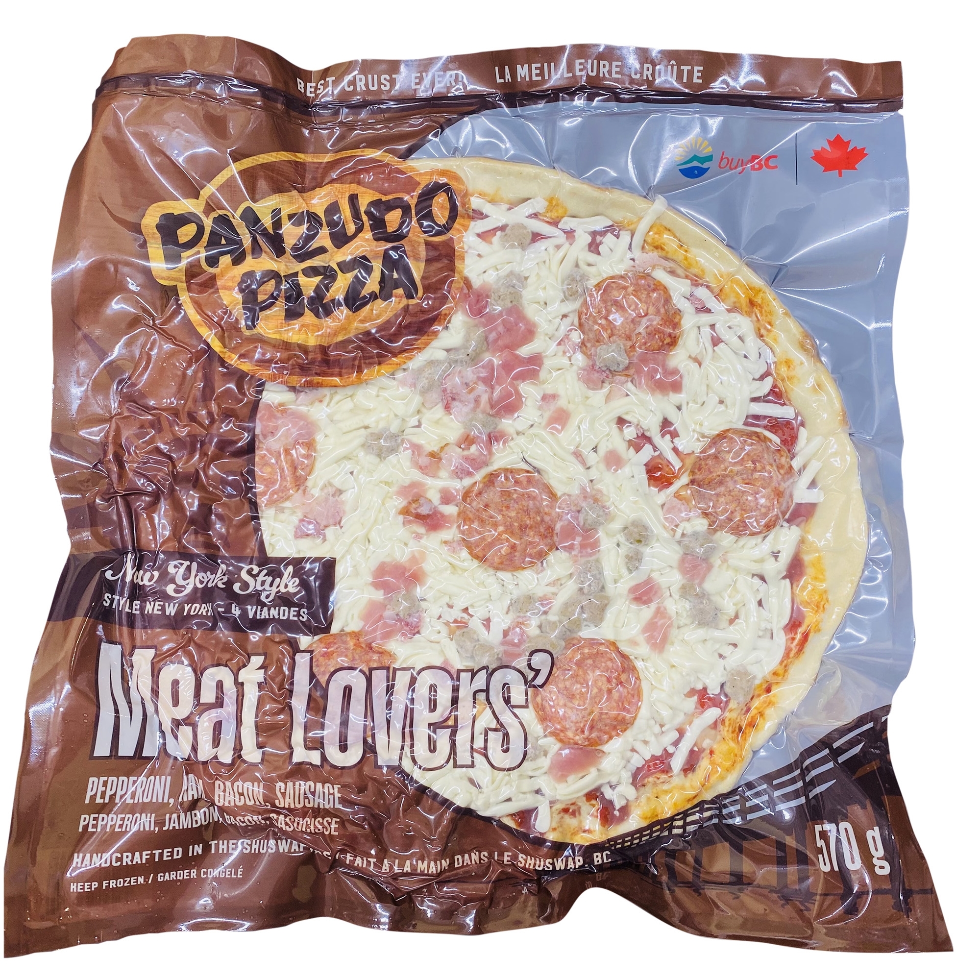 Panzudo Pizza - New York Style - Meat Lovers 570g - Fresh St
