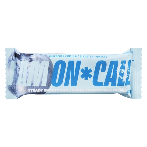 On-Call Steady Energy Bar - Blueberry Vanilla 65g, 1 Each