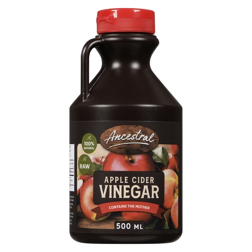 Ancestral Apple Cider Vinegar 500ml, 1 Each