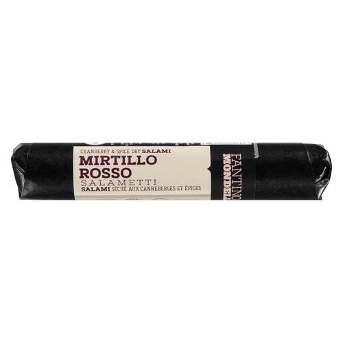 Fantino & Mondello - Mirtillo Rosso Salametti - Cranberry & Spice Dry Salami 175g, 1 Each