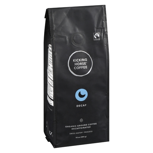 Kicking Horse Coffee - Organic Ground Coffee - Decaffeinated 284g, 1 Each