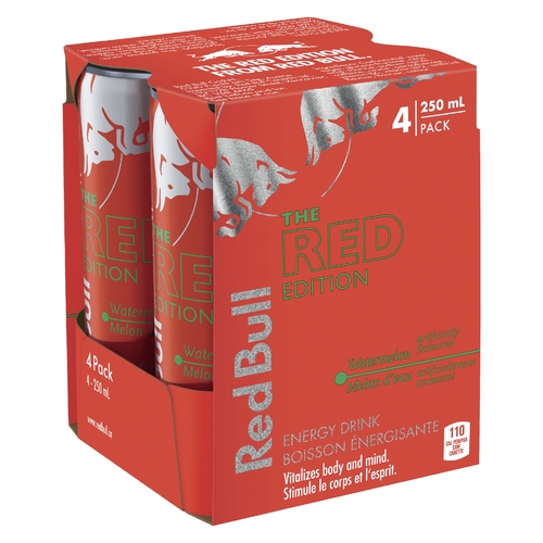 Red Bull - Energy Drink - Red Edition - Watermelon 4/250ml