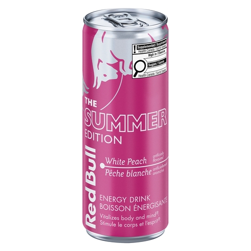 Red Bull - Energy Drink - The Summer Edition White Peach 250ml, 1 Each
