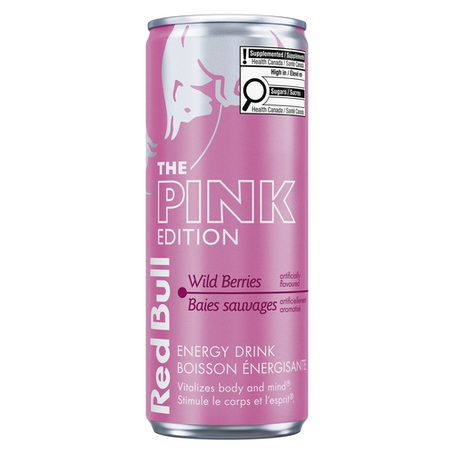 Red Bull Energy Drink - Pink Edition - Wild Berries 250ml, 1 Each