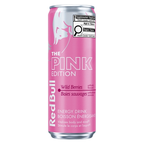 Red Bull Energy Drink - Pink Edition - Wild Berries 355ml, 1 Each