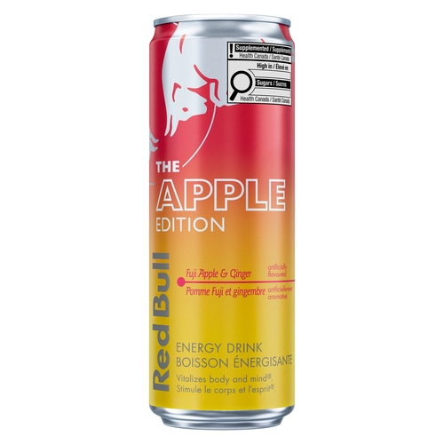 Red Bull Energy Drink - Apple Edition - Fuji Apple & Ginger 473ml, 1 Each