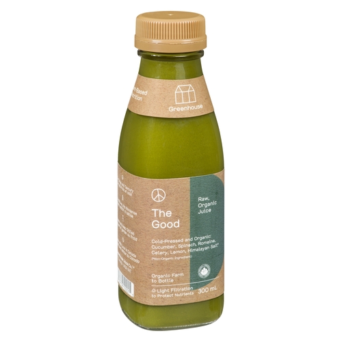 Greenhouse - Organic Raw Juice - The Good 300ml, 1 Each