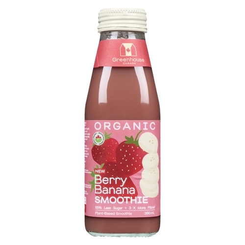 Greenhouse Organic Smoothie - Berry Banana 300ml, 1 Each