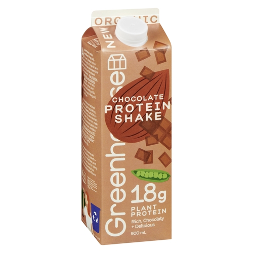 Greenhouse - Organic Protein Shake - Chocolate 900ml, 1 Each