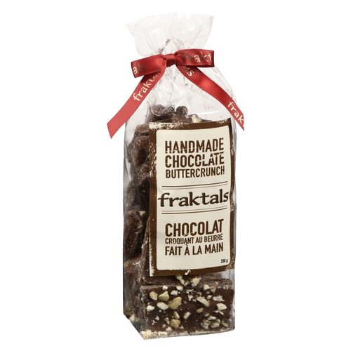 Fraktals - Milk Handmade Chocolate Buttercrunch 200g, 1 Each