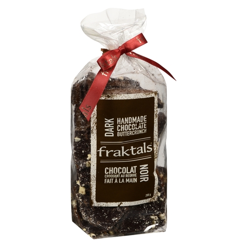 Fraktals - Dark Handmade Chocolate Buttercrunch 200g, 1 Each